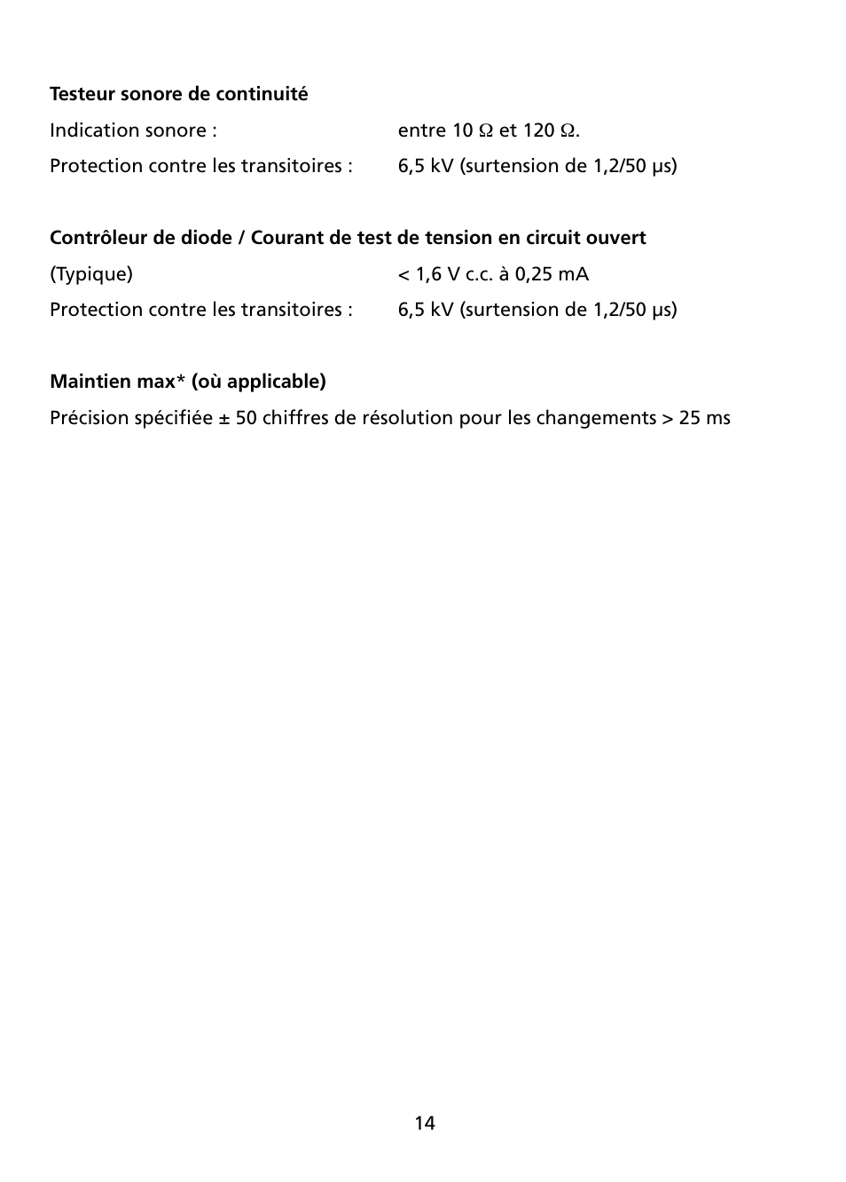 Amprobe ACD-10-TRMS-PLUS ACD-10-PLUS Clamp-Multimeters User Manual | Page 36 / 116