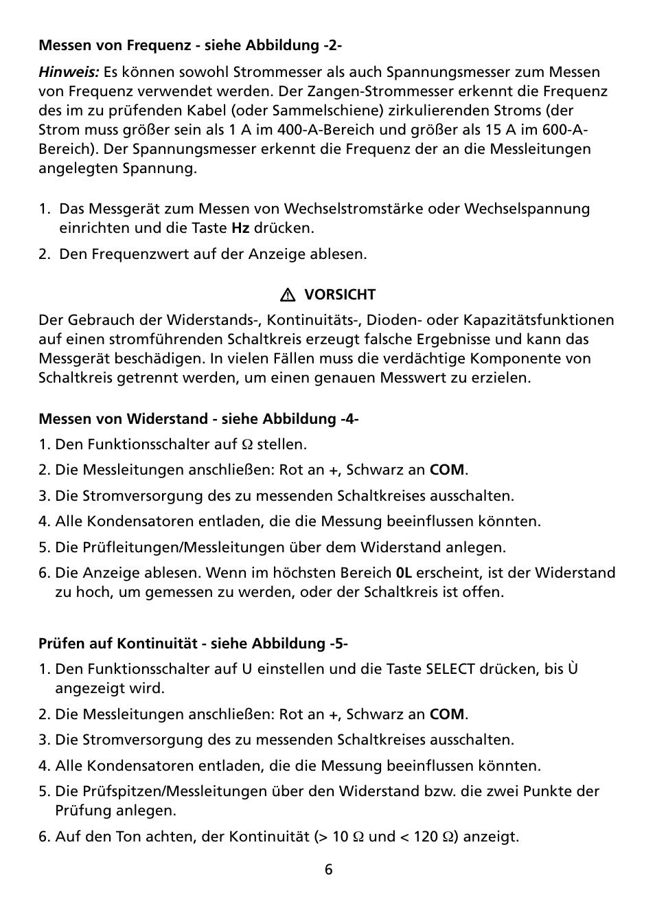 Amprobe ACD-10-TRMS-PLUS ACD-10-PLUS Clamp-Multimeters User Manual | Page 47 / 116