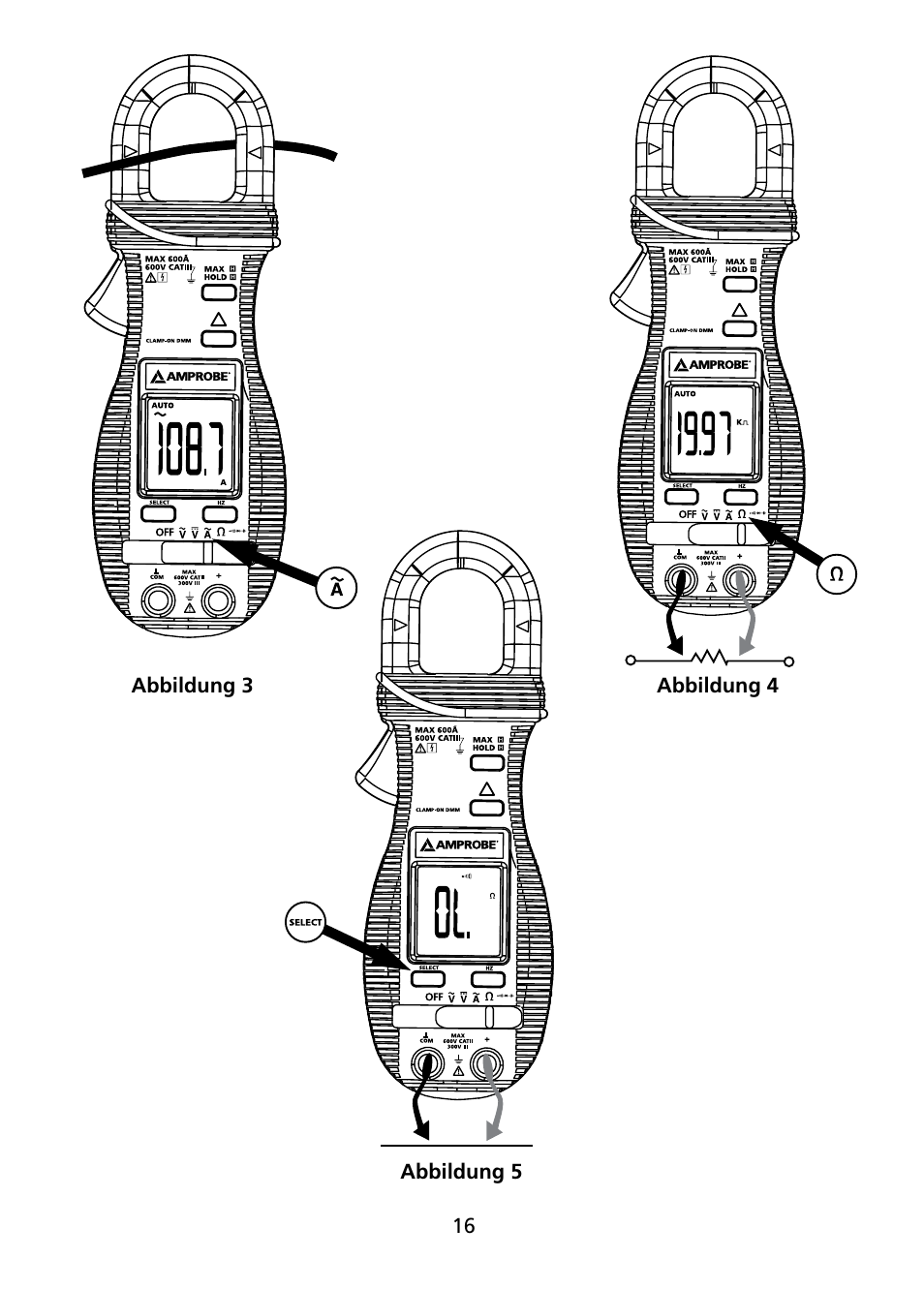 Amprobe ACD-10-TRMS-PLUS ACD-10-PLUS Clamp-Multimeters User Manual | Page 57 / 116