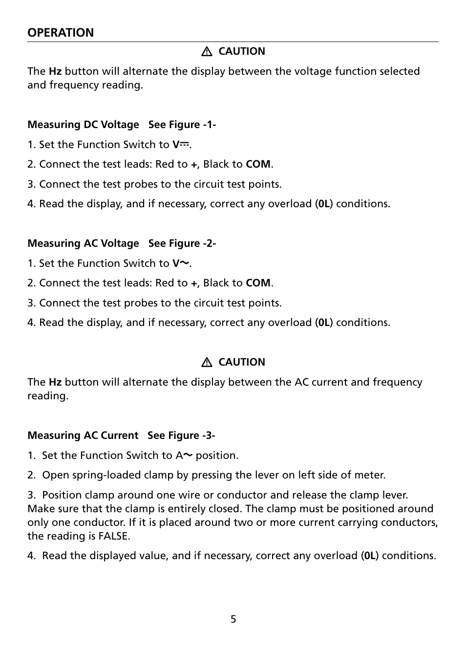 Amprobe ACD-10-TRMS-PLUS ACD-10-PLUS Clamp-Multimeters User Manual | Page 8 / 116