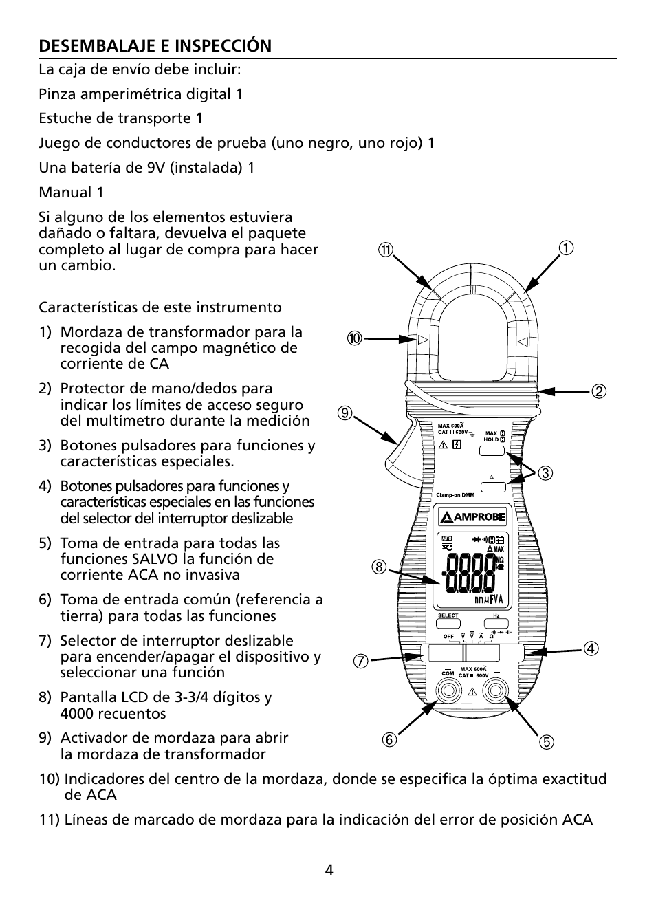 Amprobe ACD-10-TRMS-PLUS ACD-10-PLUS Clamp-Multimeters User Manual | Page 83 / 116