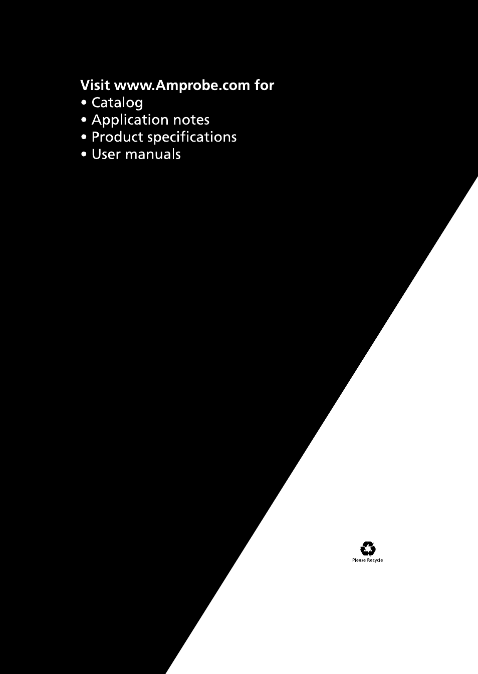 Amprobe ACD-14-FX Clamp-On-Multimeter User Manual | Page 19 / 19
