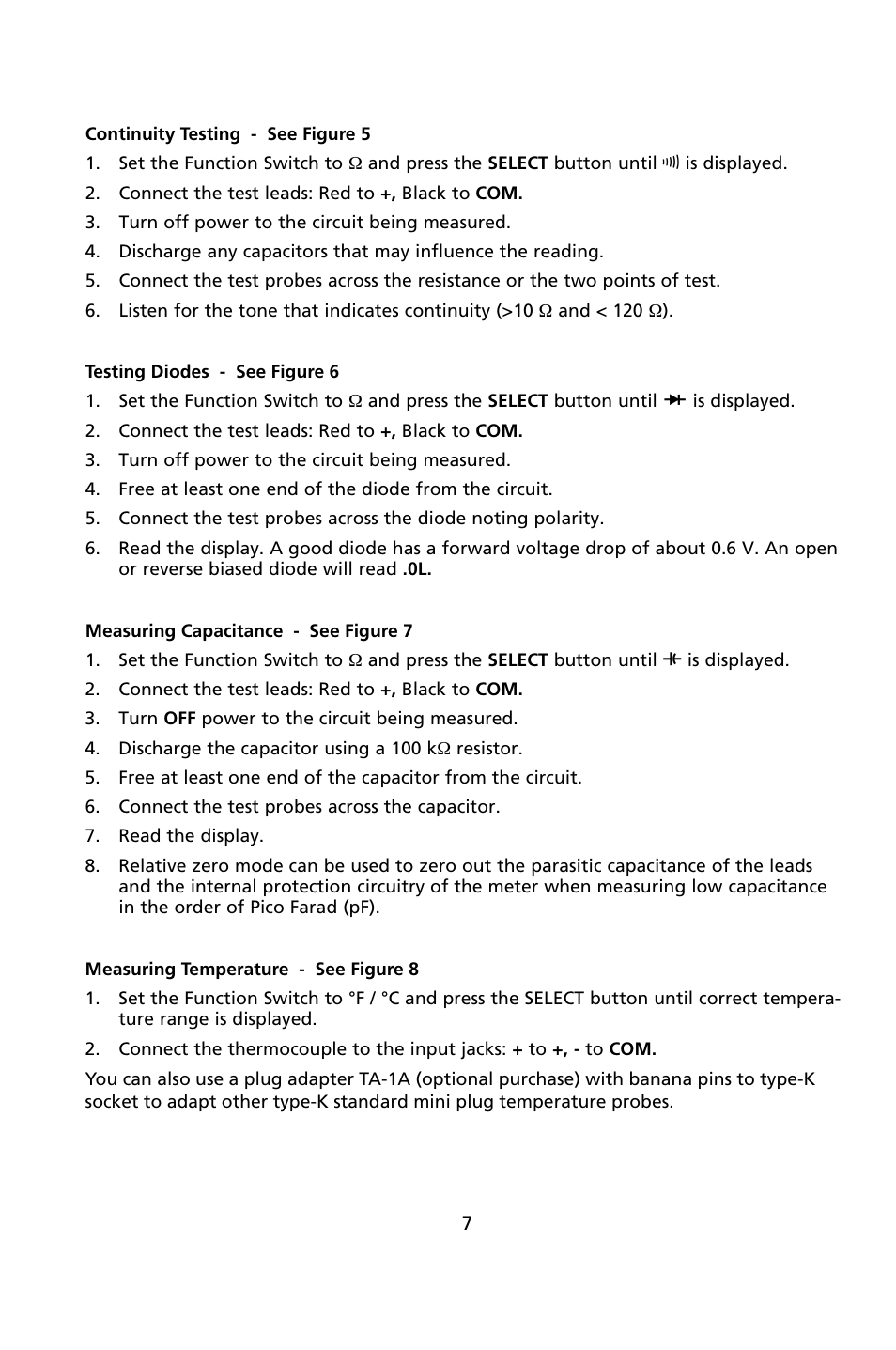 Amprobe ACD-14-PLUS Clamp-On-Multimeters User Manual | Page 10 / 148