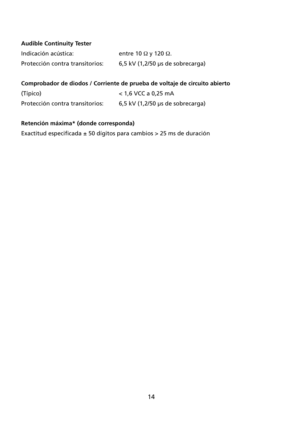 Amprobe ACD-14-PLUS Clamp-On-Multimeters User Manual | Page 113 / 148