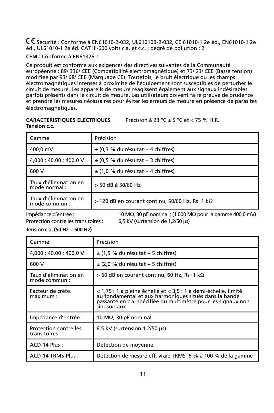 Amprobe ACD-14-PLUS Clamp-On-Multimeters User Manual | Page 38 / 148
