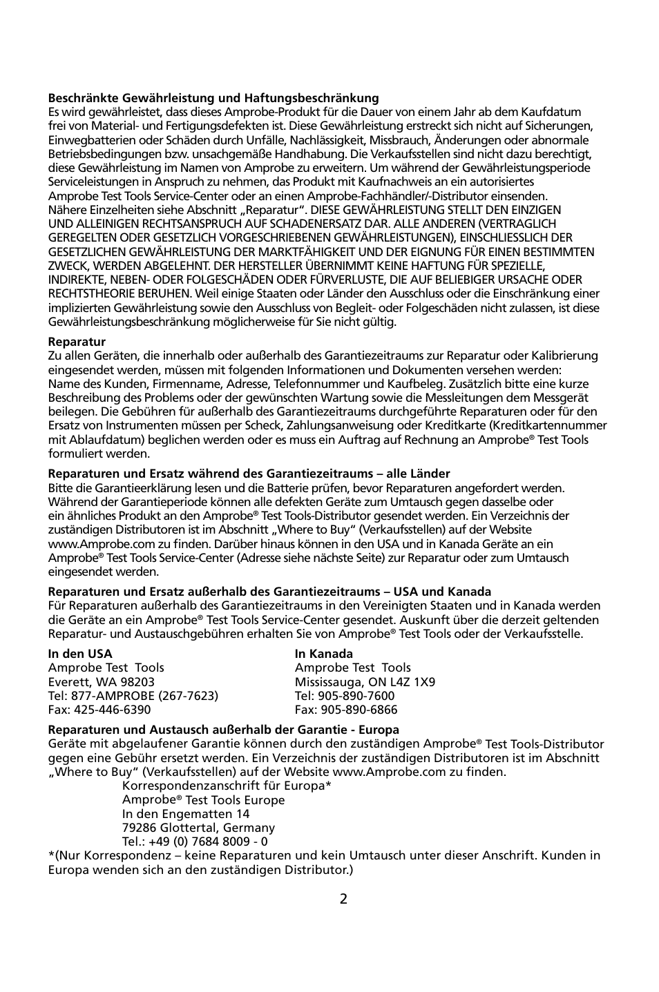 Amprobe ACD-14-PLUS Clamp-On-Multimeters User Manual | Page 53 / 148