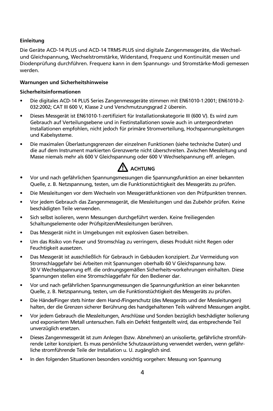 Amprobe ACD-14-PLUS Clamp-On-Multimeters User Manual | Page 55 / 148
