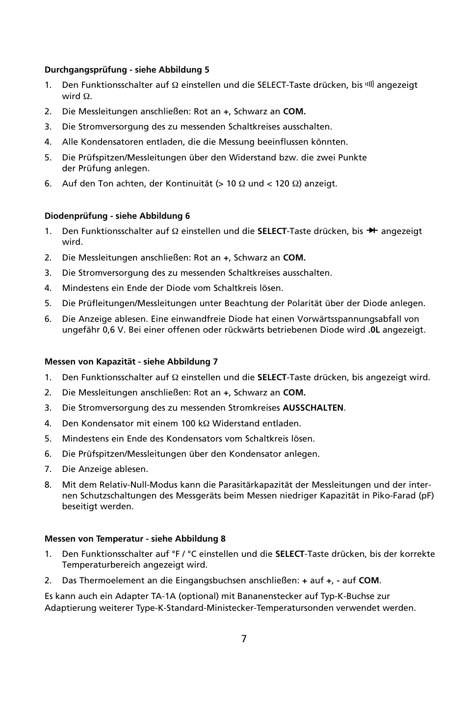 Amprobe ACD-14-PLUS Clamp-On-Multimeters User Manual | Page 58 / 148