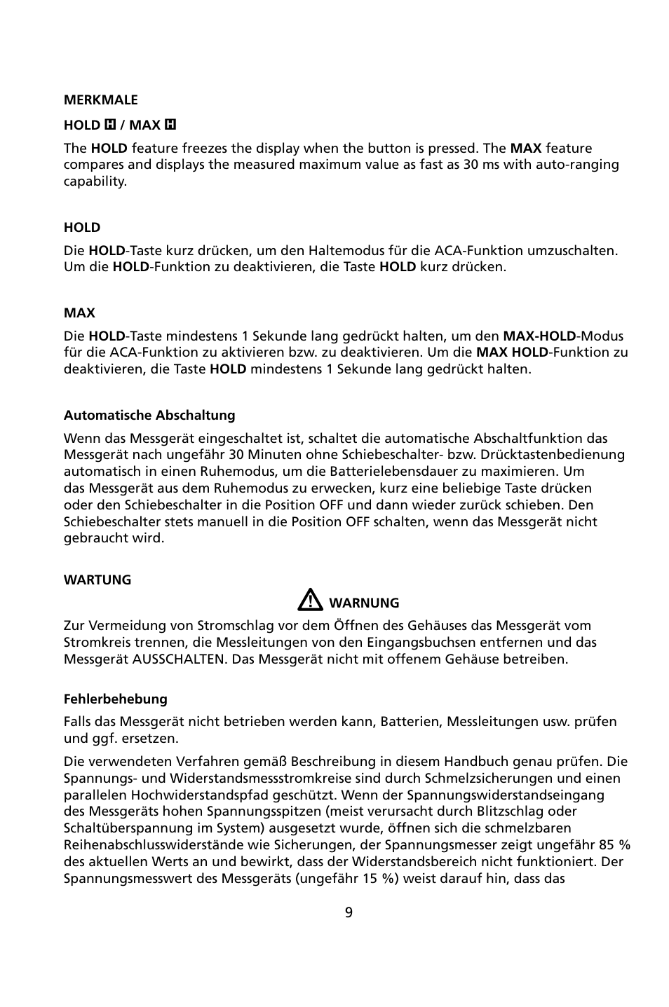 Amprobe ACD-14-PLUS Clamp-On-Multimeters User Manual | Page 60 / 148