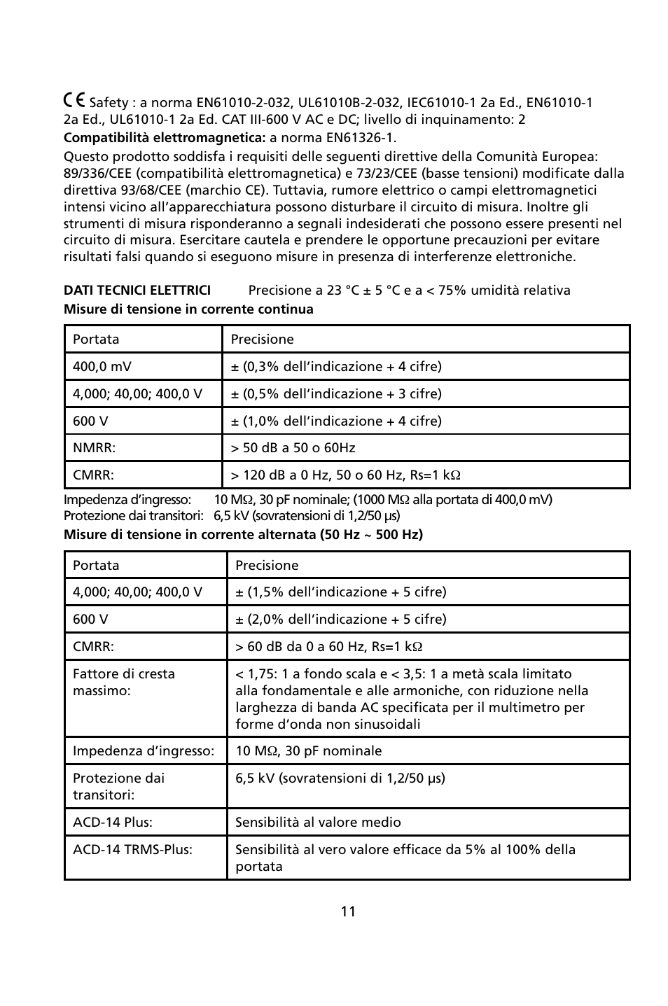 Amprobe ACD-14-PLUS Clamp-On-Multimeters User Manual | Page 86 / 148