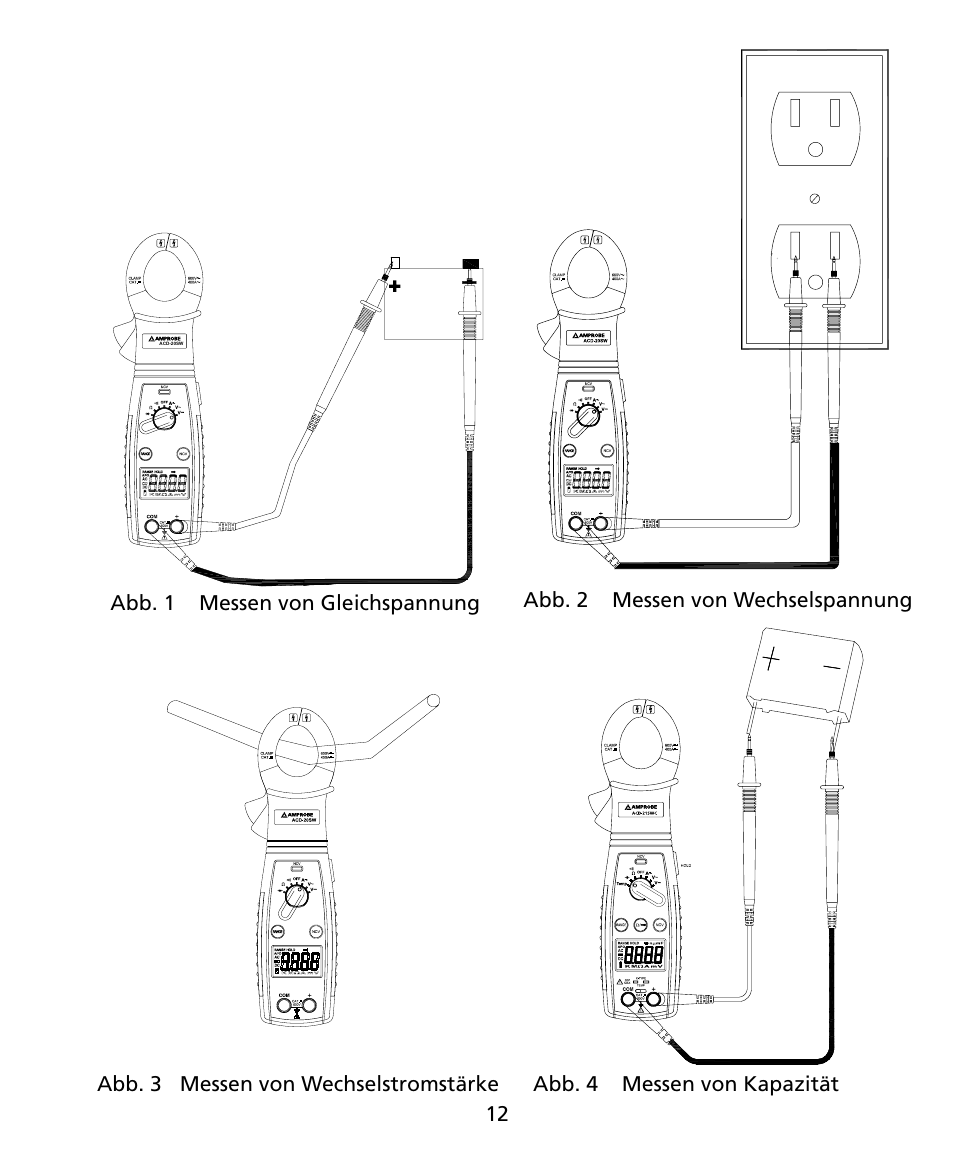 Amprobe ACD-20SW Digital-Clamp-Meters User Manual | Page 49 / 84