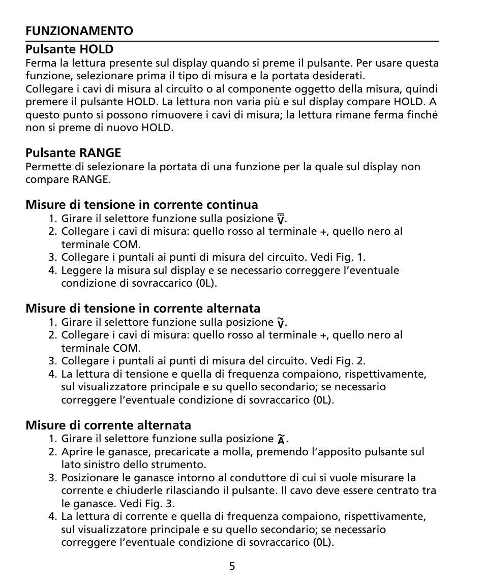 Amprobe ACD-20SW Digital-Clamp-Meters User Manual | Page 58 / 84