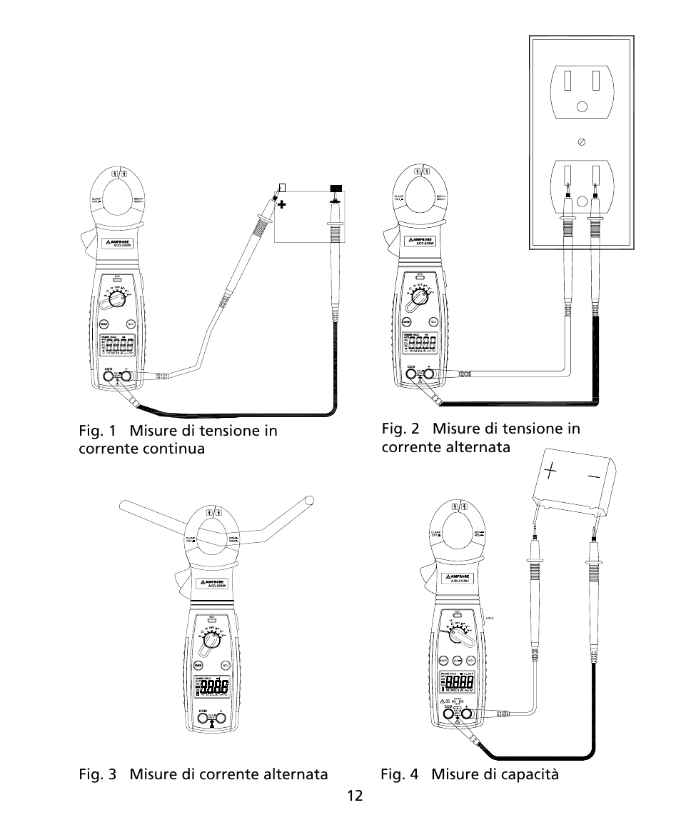 Amprobe ACD-20SW Digital-Clamp-Meters User Manual | Page 65 / 84