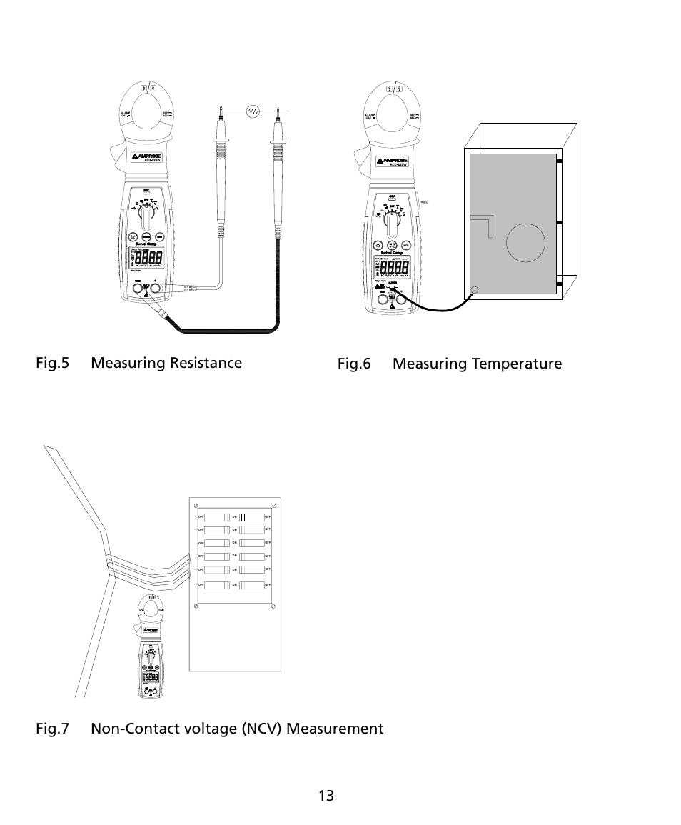 Amprobe ACD-22SW Digital-Clamp-Meters User Manual | Page 18 / 20