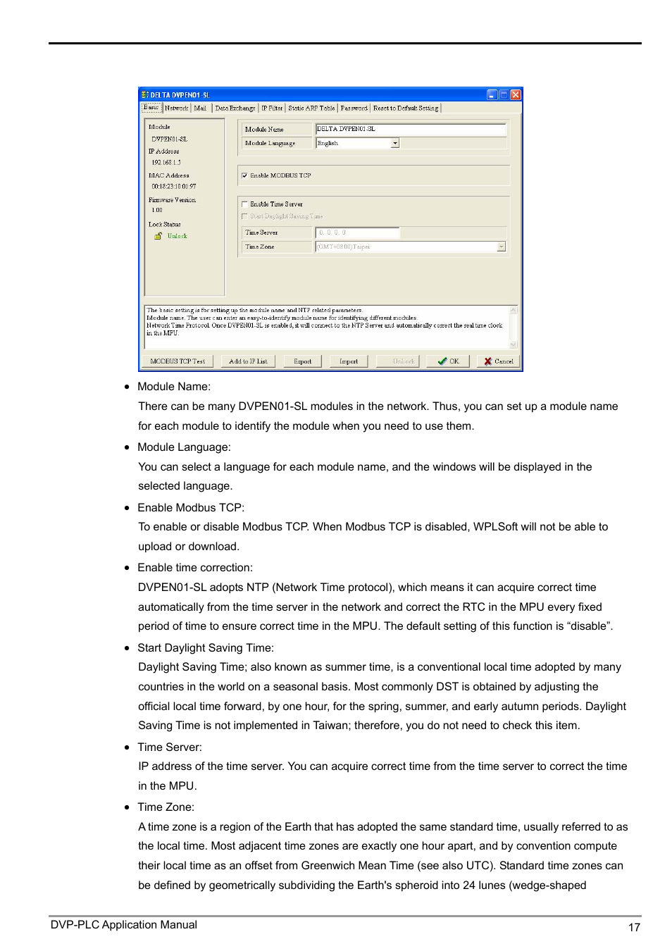 Ethernet communication module dvpen01-sl | Delta Electronics Ethernet Communication Module DVPEN01-SL User Manual | Page 19 / 54