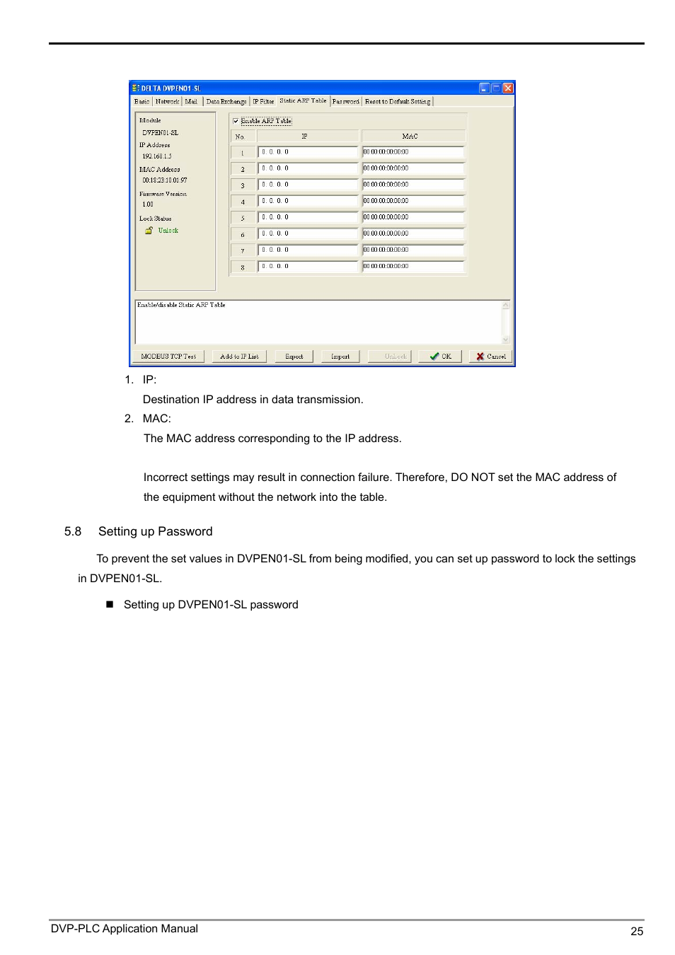 Ethernet communication module dvpen01-sl | Delta Electronics Ethernet Communication Module DVPEN01-SL User Manual | Page 27 / 54