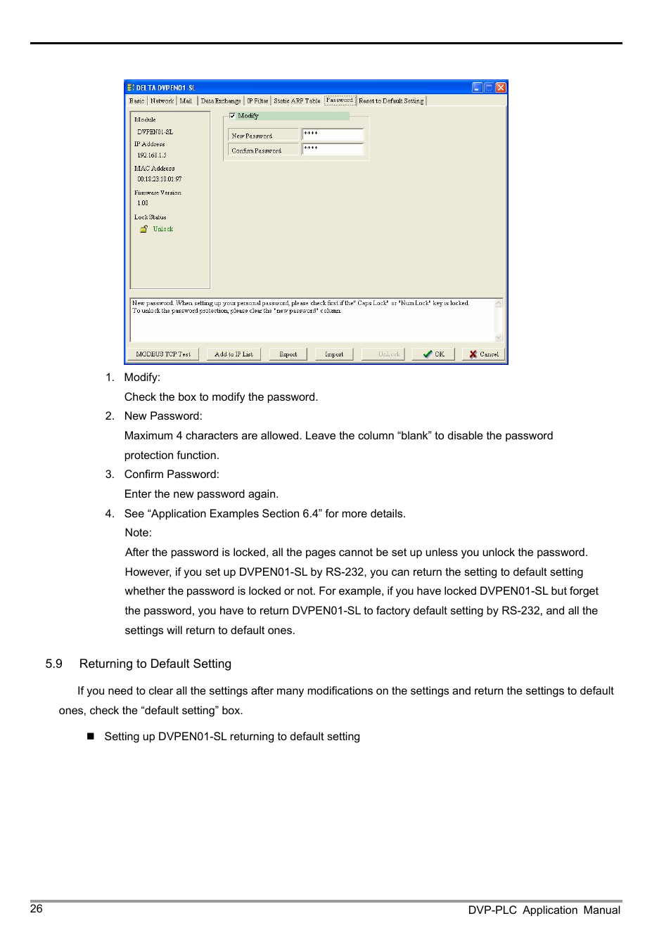 Ethernet communication module dvpen01-sl | Delta Electronics Ethernet Communication Module DVPEN01-SL User Manual | Page 28 / 54