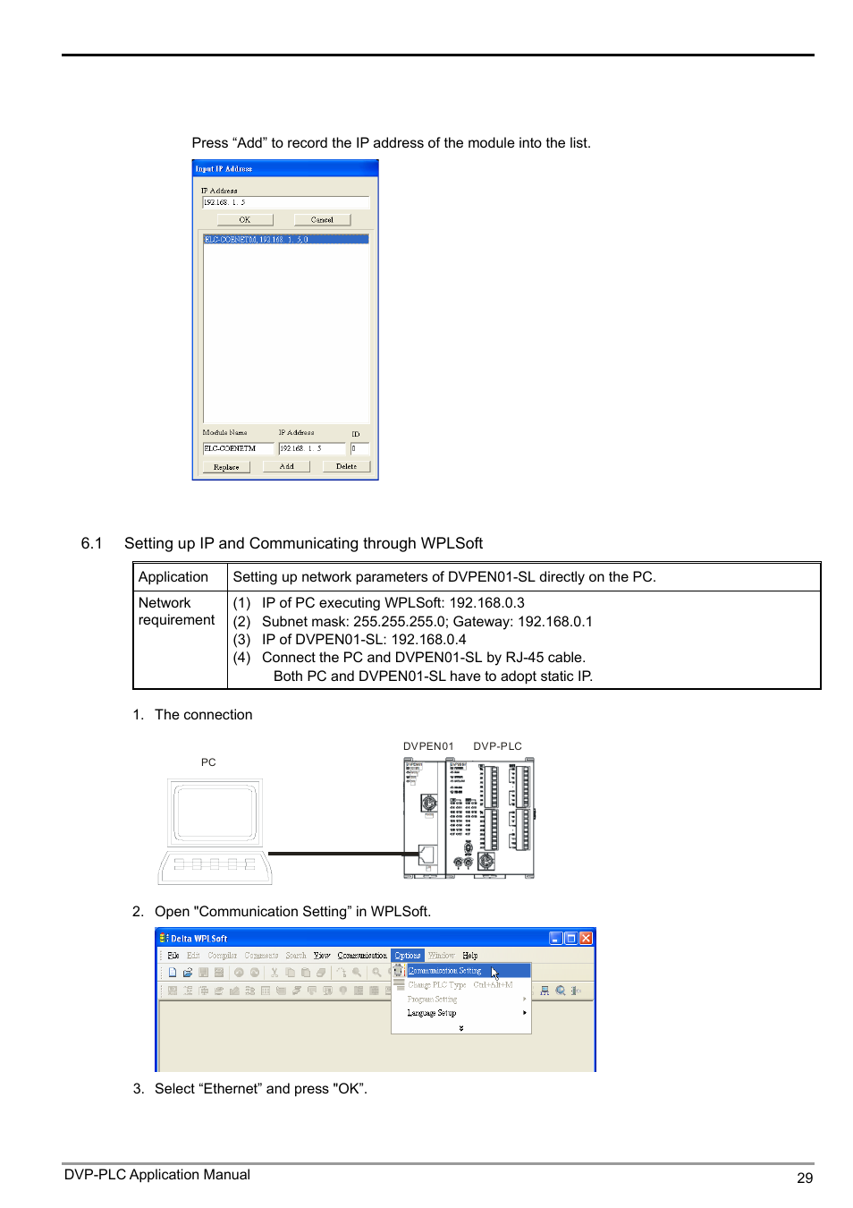 Ethernet communication module dvpen01-sl | Delta Electronics Ethernet Communication Module DVPEN01-SL User Manual | Page 31 / 54