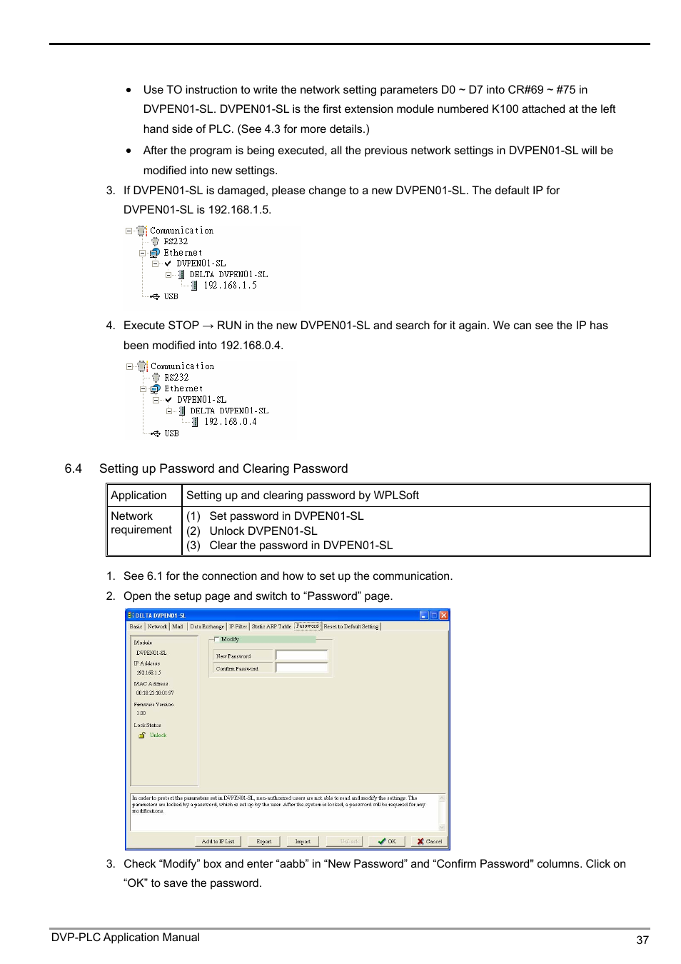 Ethernet communication module dvpen01-sl | Delta Electronics Ethernet Communication Module DVPEN01-SL User Manual | Page 39 / 54