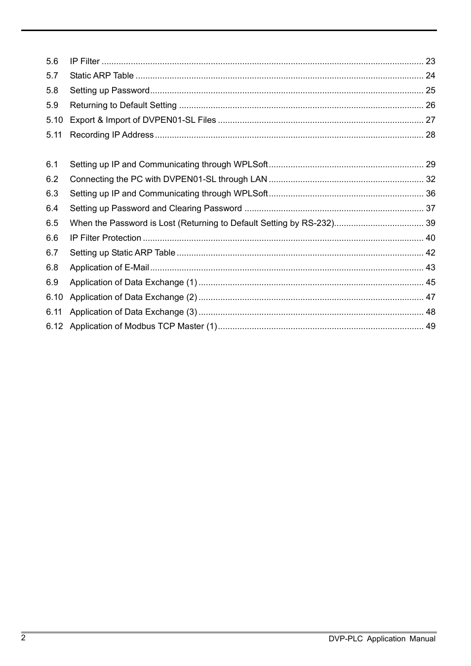Ethernet communication module dvpen01-sl | Delta Electronics Ethernet Communication Module DVPEN01-SL User Manual | Page 4 / 54