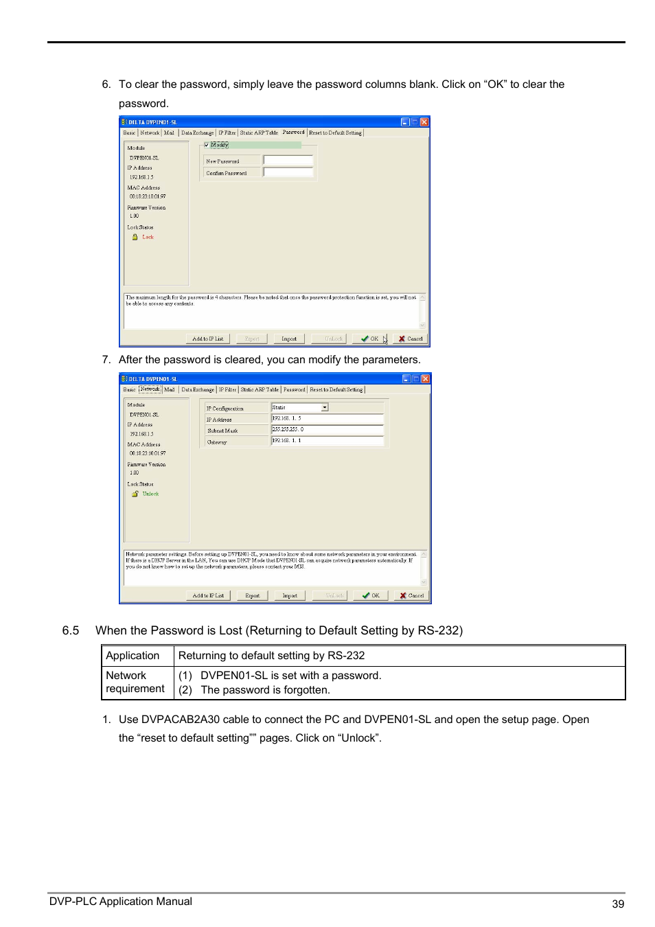 Ethernet communication module dvpen01-sl | Delta Electronics Ethernet Communication Module DVPEN01-SL User Manual | Page 41 / 54
