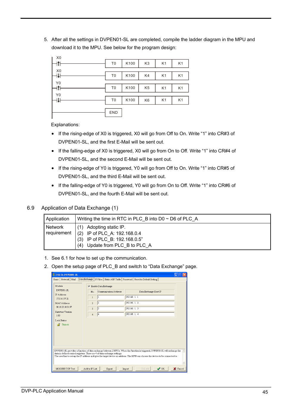 Ethernet communication module dvpen01-sl | Delta Electronics Ethernet Communication Module DVPEN01-SL User Manual | Page 47 / 54