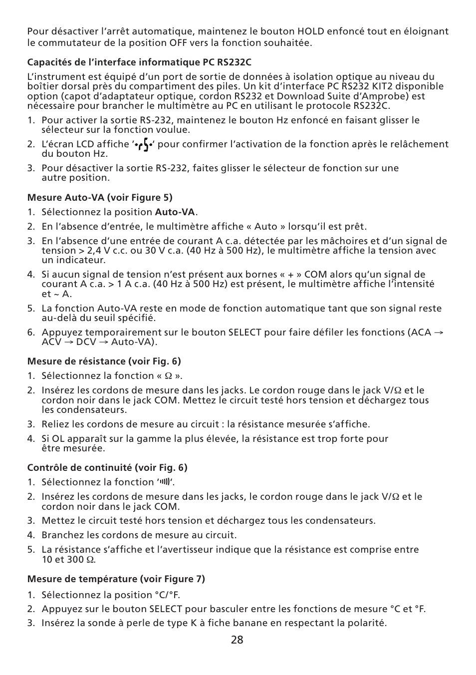 Amprobe ACD-30P Clamp-On-Power-Meters User Manual | Page 29 / 121