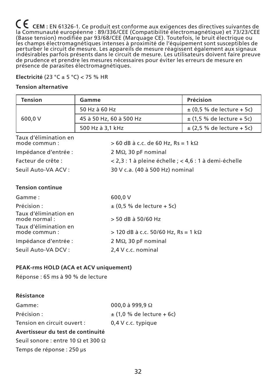 Amprobe ACD-30P Clamp-On-Power-Meters User Manual | Page 33 / 121