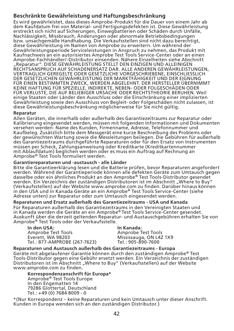 Amprobe ACD-30P Clamp-On-Power-Meters User Manual | Page 43 / 121