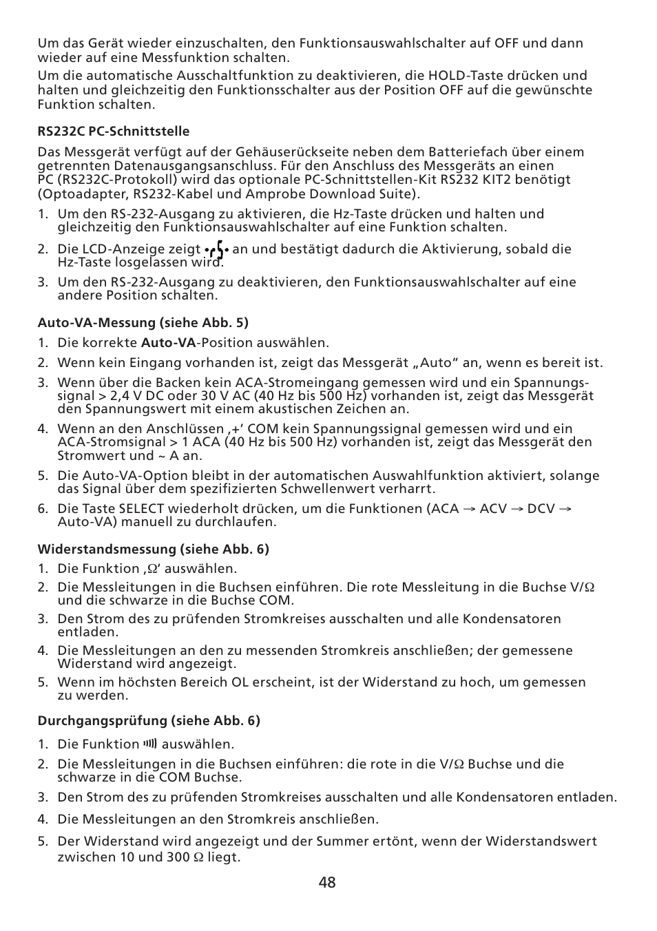 Amprobe ACD-30P Clamp-On-Power-Meters User Manual | Page 49 / 121