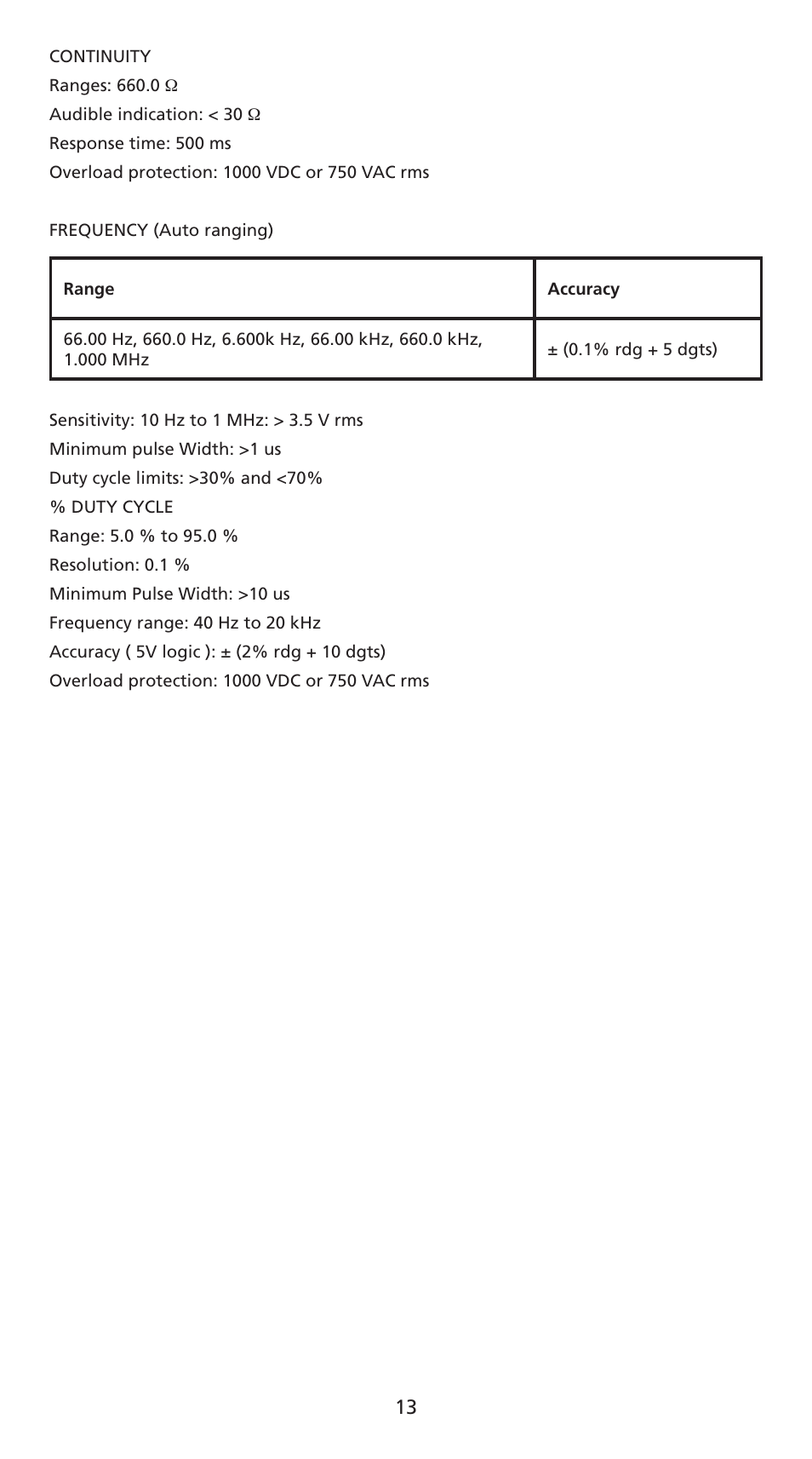 Amprobe ACD-3300 Industrial-Clamp-Meters User Manual | Page 14 / 98