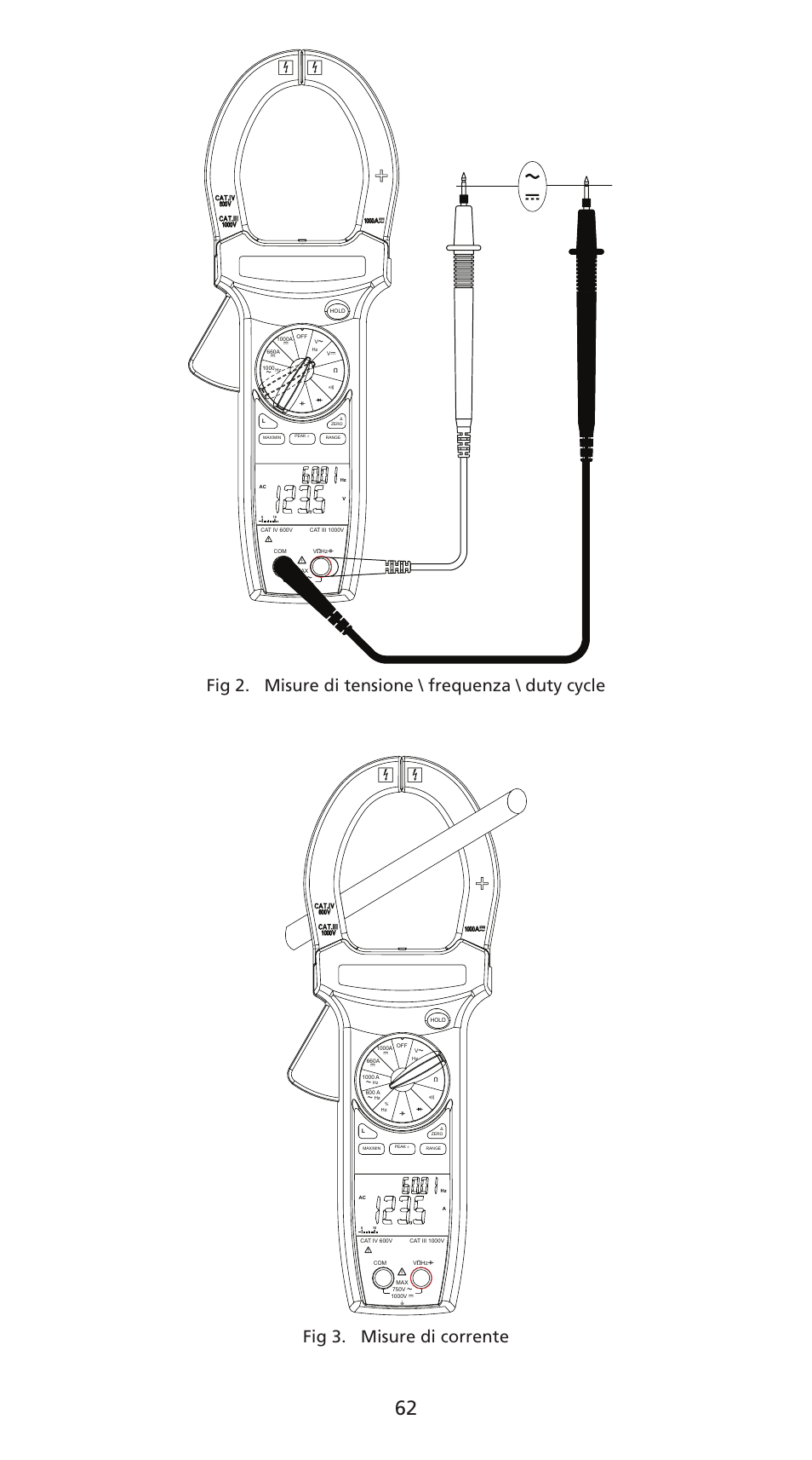 Amprobe ACD-3300 Industrial-Clamp-Meters User Manual | Page 63 / 98