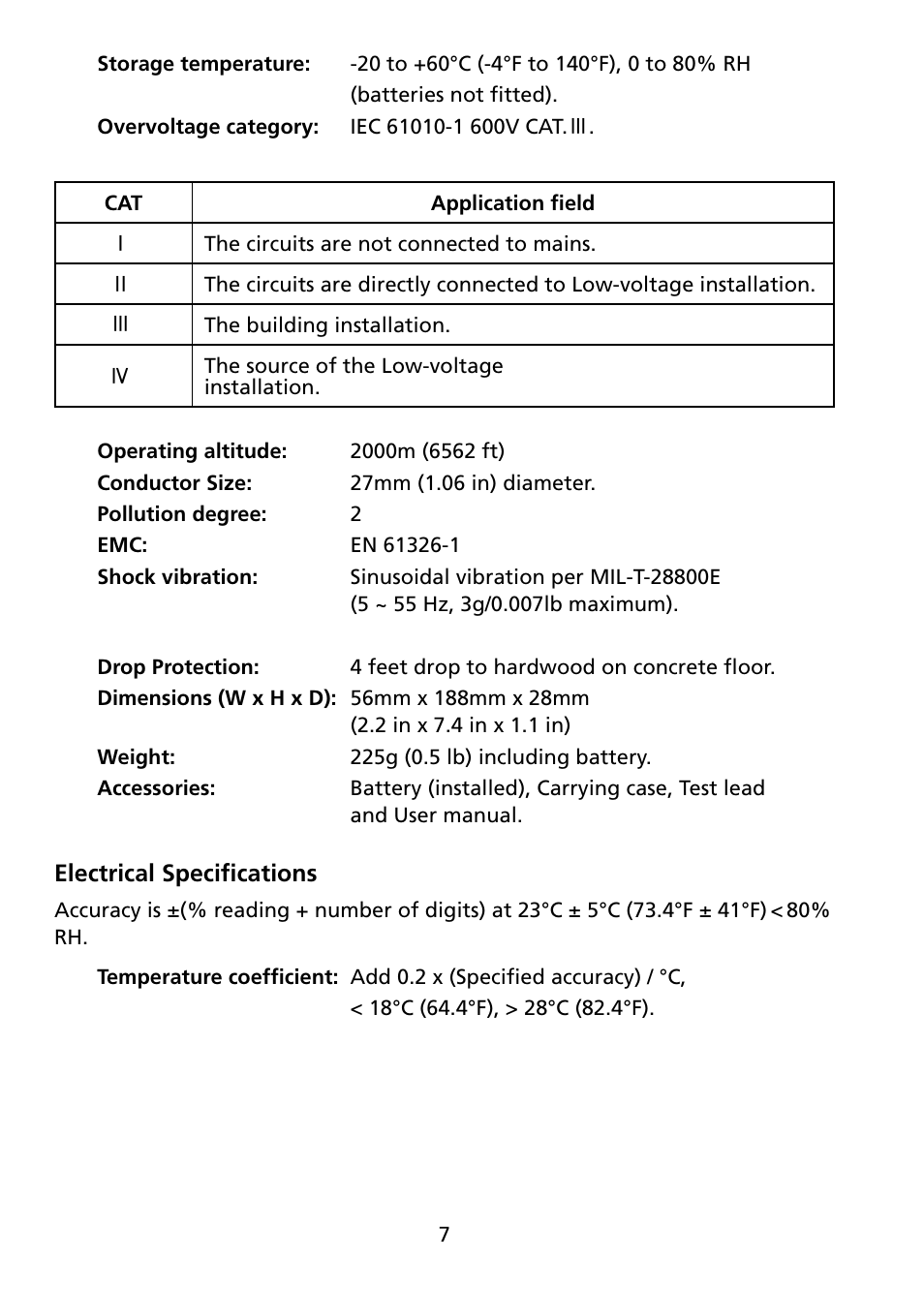 Amprobe ACD-4 Mini-Clamp-DMM User Manual | Page 12 / 16