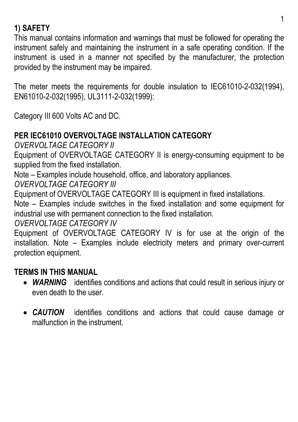 Amprobe ACD-6-PRO Clamp-On-Multimeters User Manual | Page 2 / 15