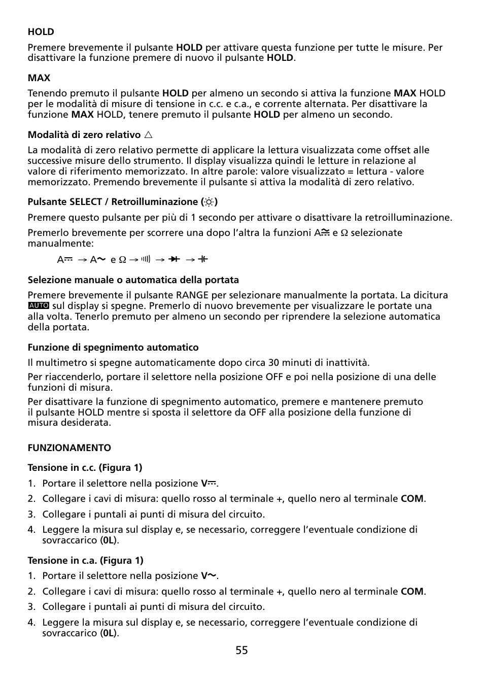 Amprobe ACDC-100 Clamp-On-Multimeters User Manual | Page 56 / 97