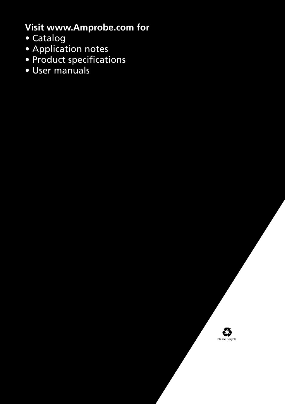 Amprobe ACDC-100 Clamp-On-Multimeters User Manual | Page 97 / 97