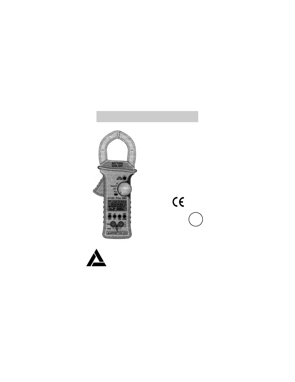 Amprobe | Amprobe ACDC-620T Clamp-On-Multimeter User Manual | Page 2 / 65