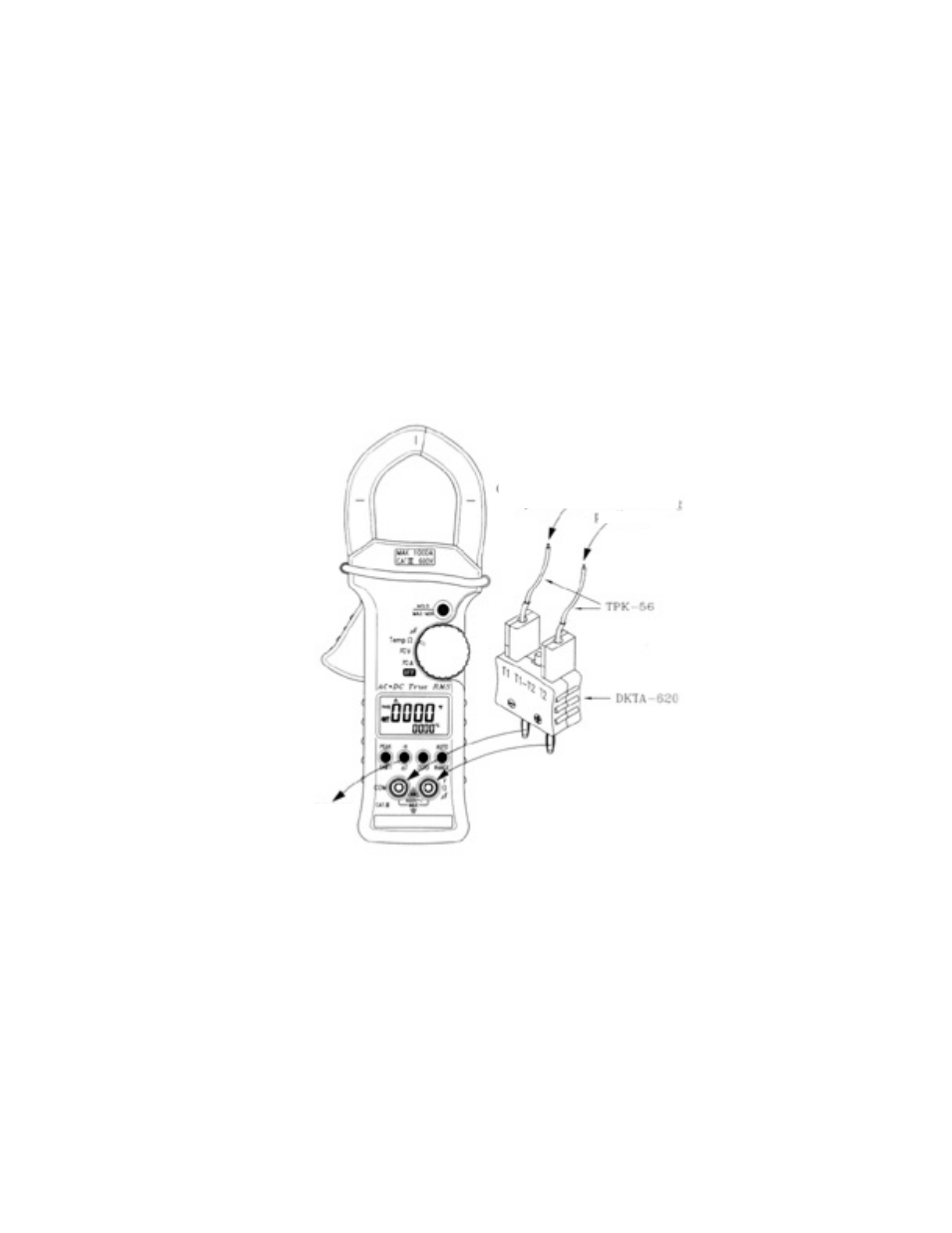 Amprobe ACDC-620T Clamp-On-Multimeter User Manual | Page 43 / 65
