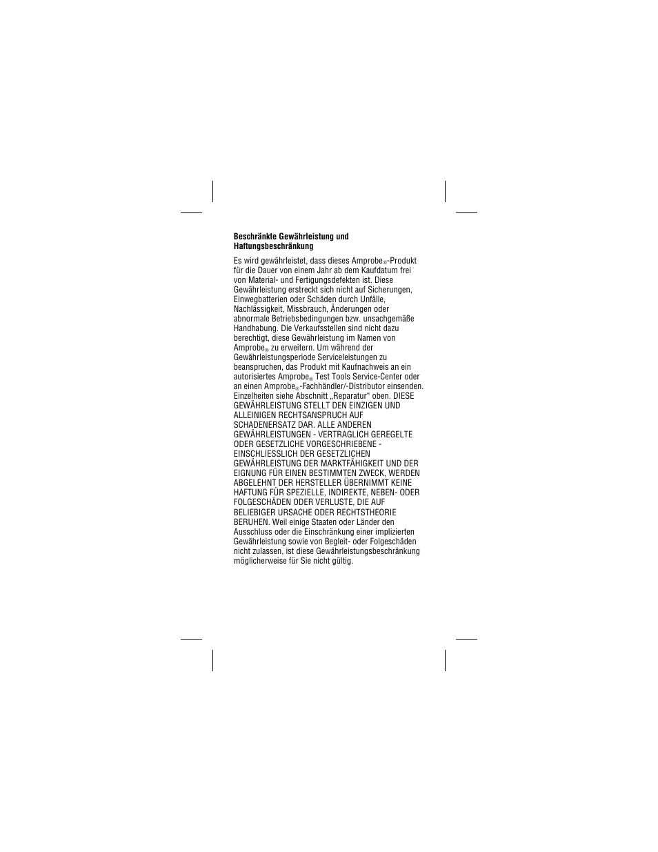 Amprobe AD105A Clamp-Meter User Manual | Page 11 / 34