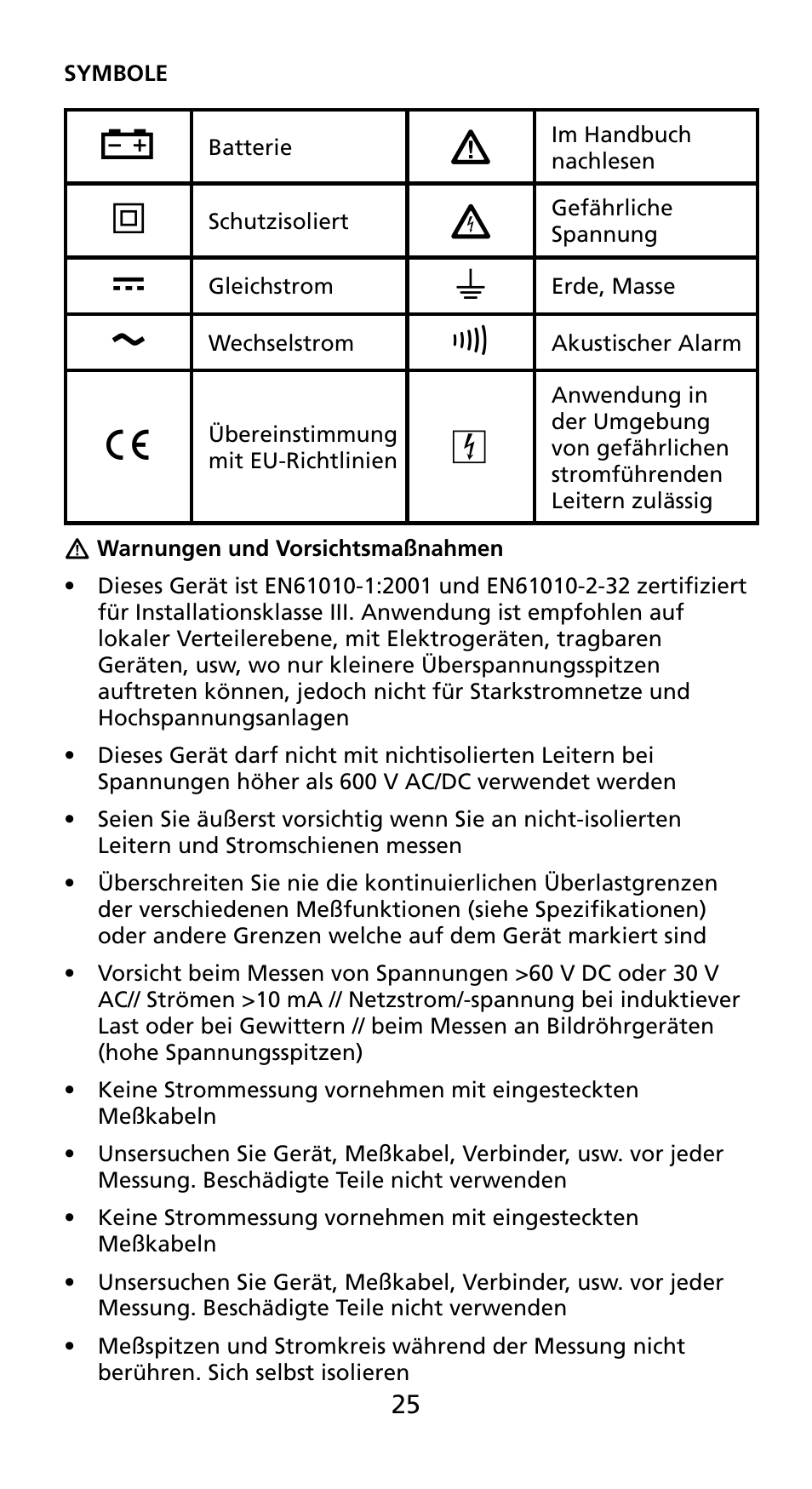 Amprobe AD40B AC40B Mini-Clamp-Meters User Manual | Page 27 / 46