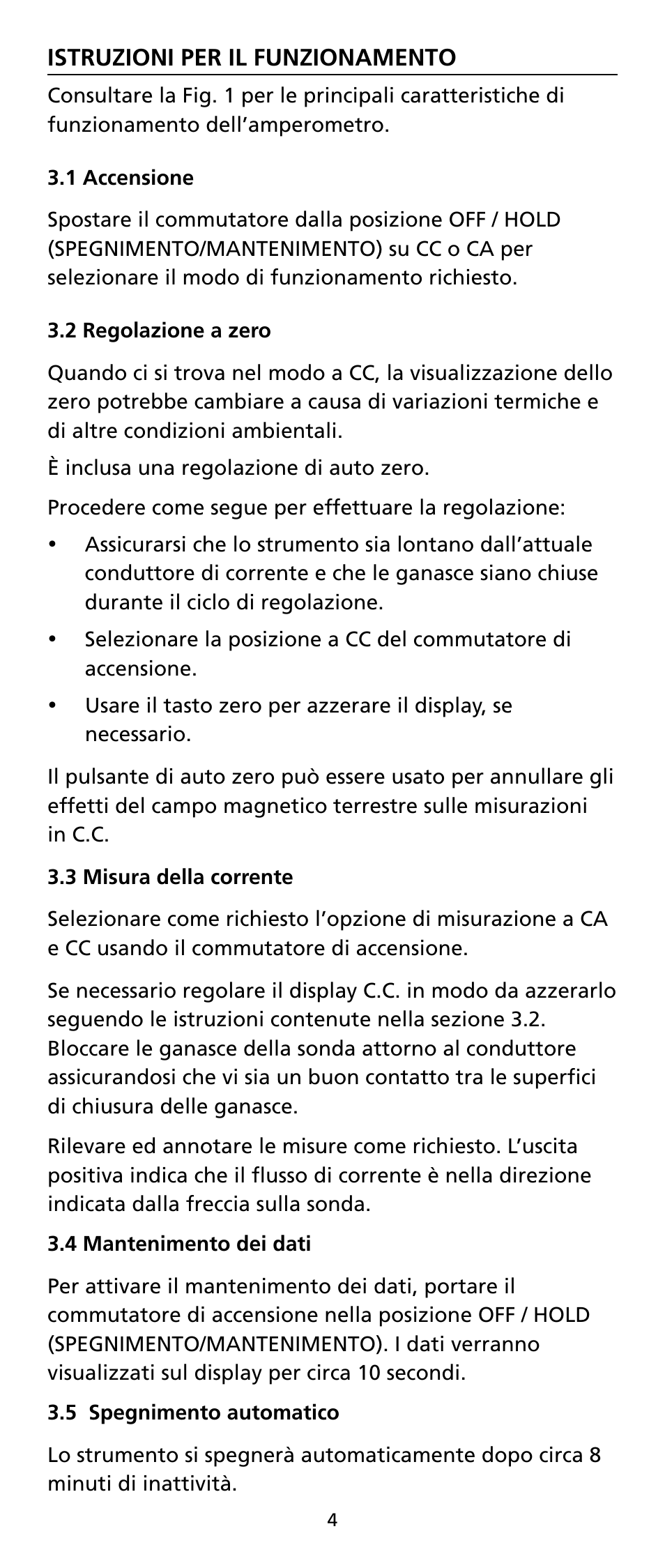 Amprobe LH41A Clamp-On-Ammeter User Manual | Page 37 / 53