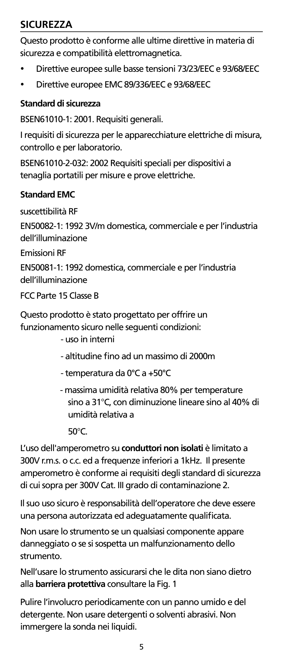 Amprobe LH41A Clamp-On-Ammeter User Manual | Page 38 / 53