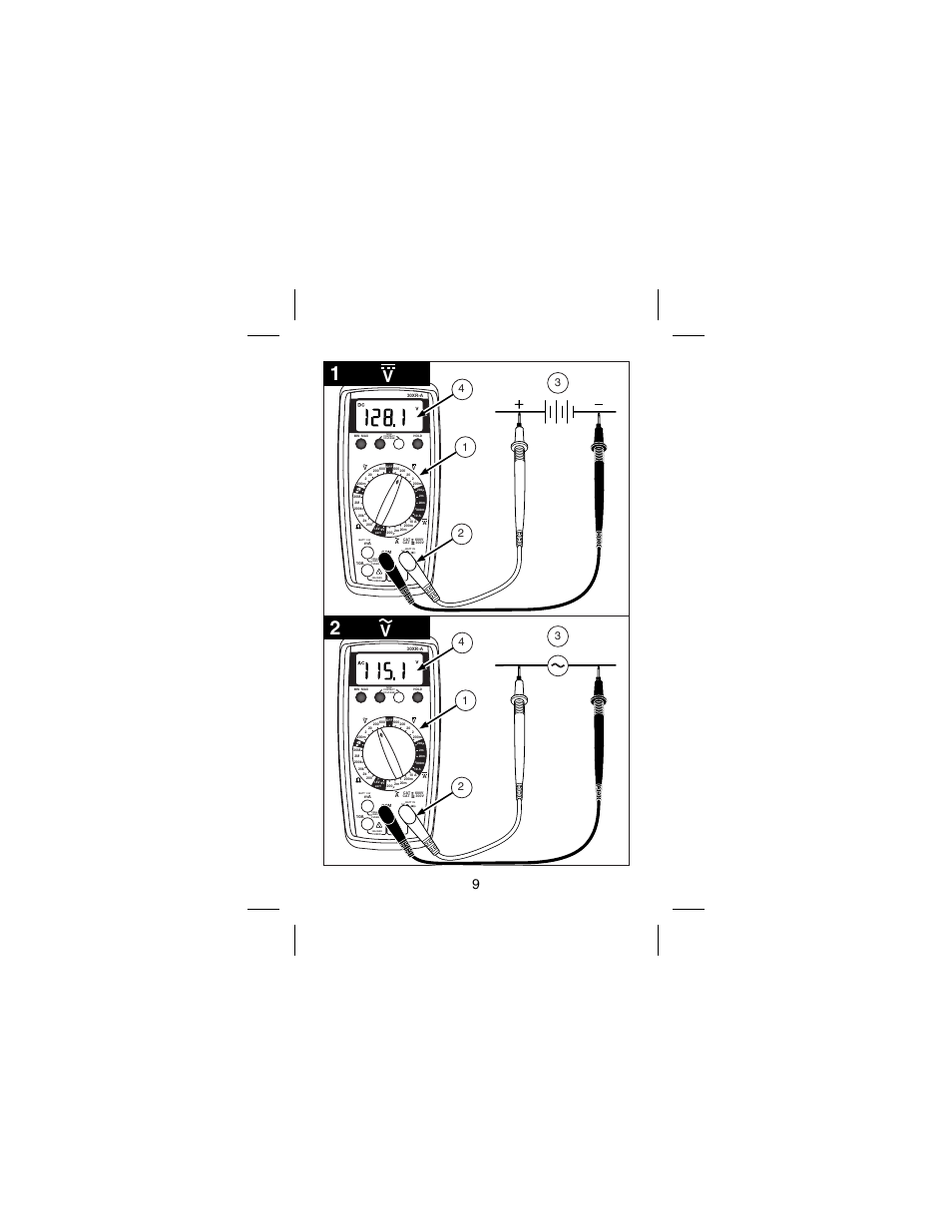 Amprobe 30XR-A Professional-Digital-Multimeter User Manual | Page 15 / 53