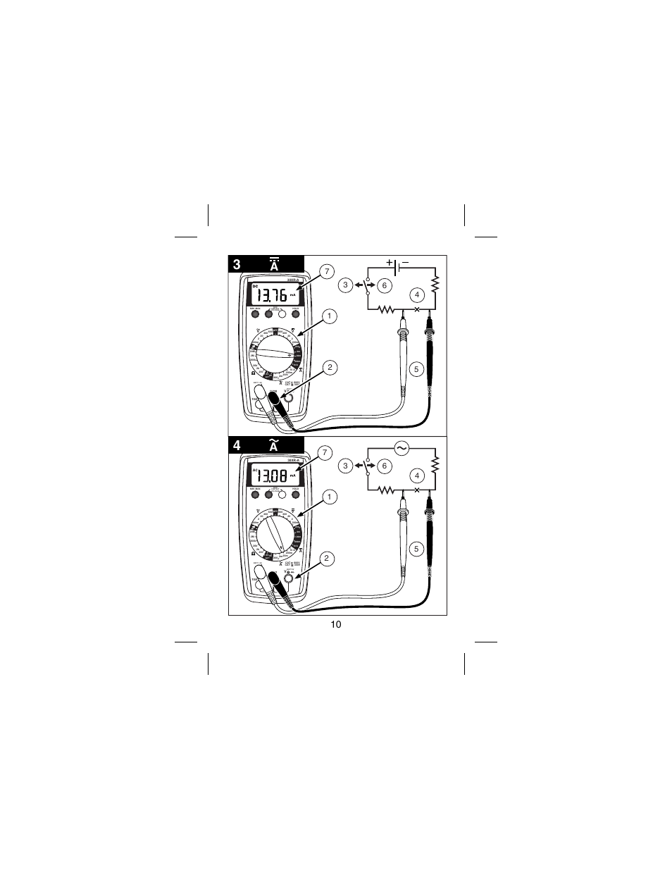 Amprobe 30XR-A Professional-Digital-Multimeter User Manual | Page 16 / 53