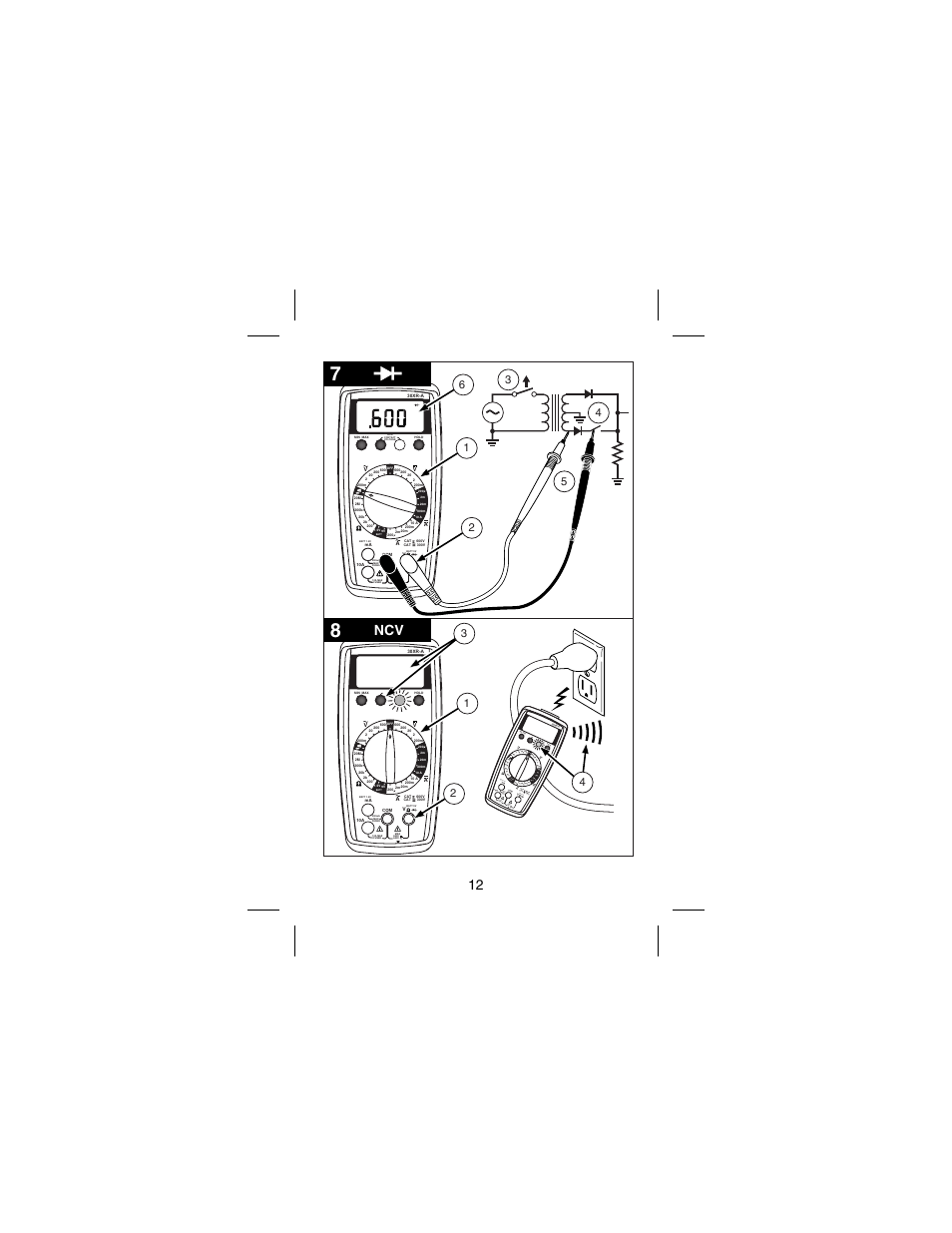 Amprobe 30XR-A Professional-Digital-Multimeter User Manual | Page 18 / 53