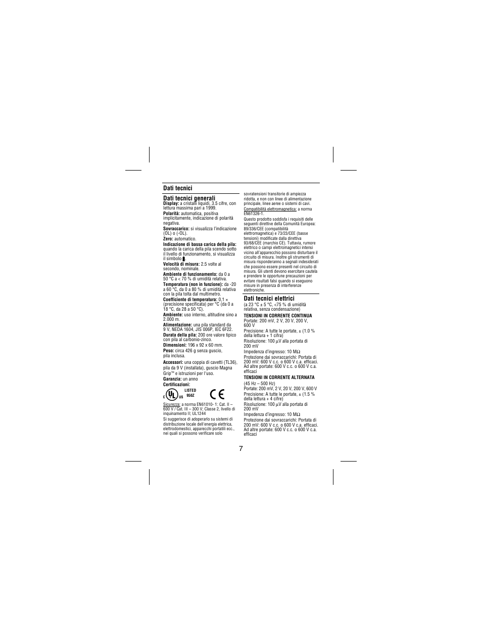 Amprobe 30XR-A Professional-Digital-Multimeter User Manual | Page 43 / 53