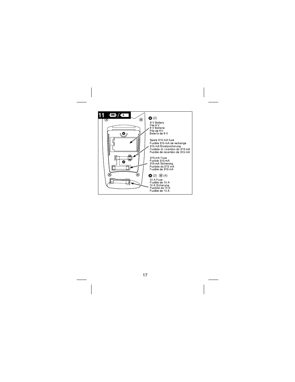 Amprobe 33XR-A Professional-Digital-Multimeter User Manual | Page 23 / 73