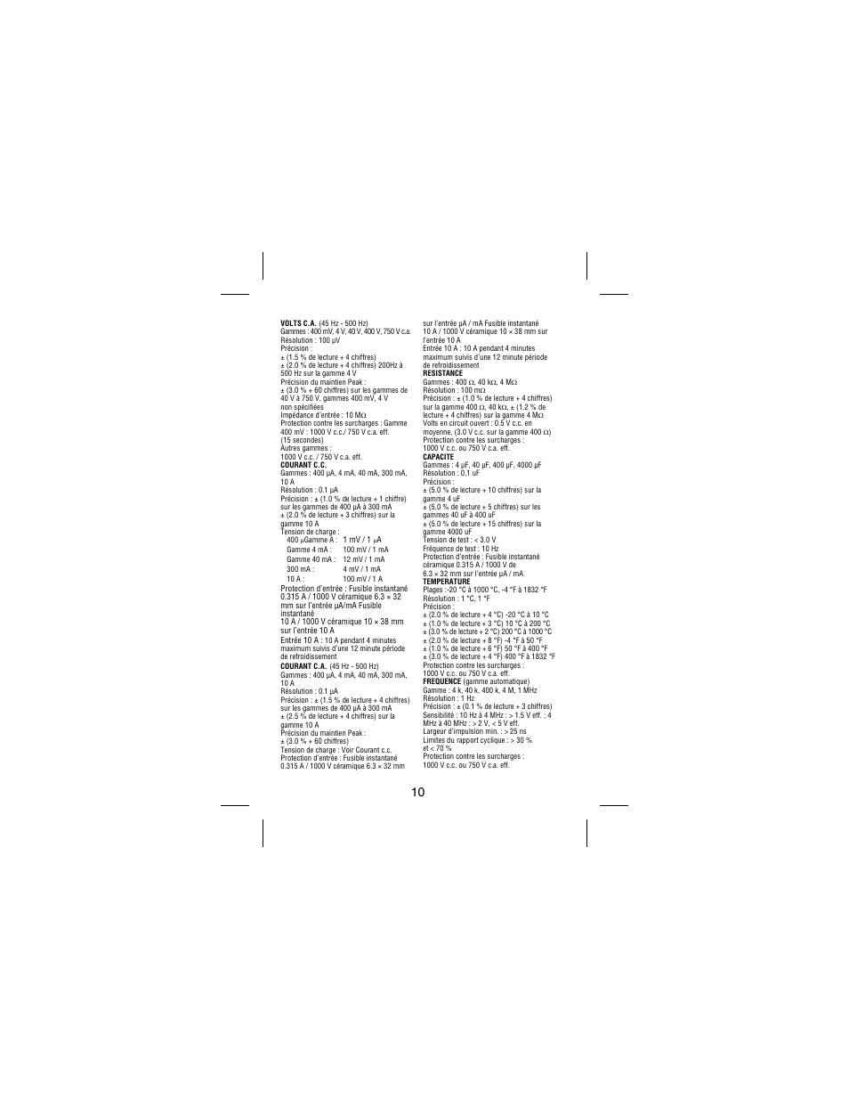 Amprobe 33XR-A Professional-Digital-Multimeter User Manual | Page 34 / 73