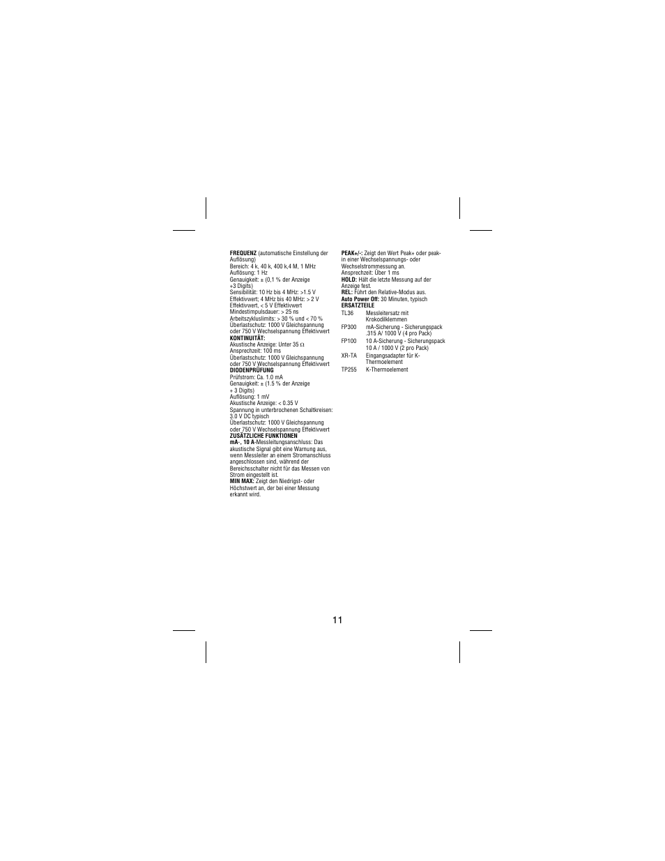 Amprobe 33XR-A Professional-Digital-Multimeter User Manual | Page 47 / 73