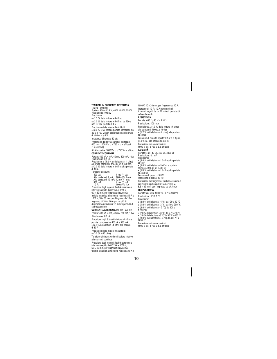 Amprobe 33XR-A Professional-Digital-Multimeter User Manual | Page 58 / 73